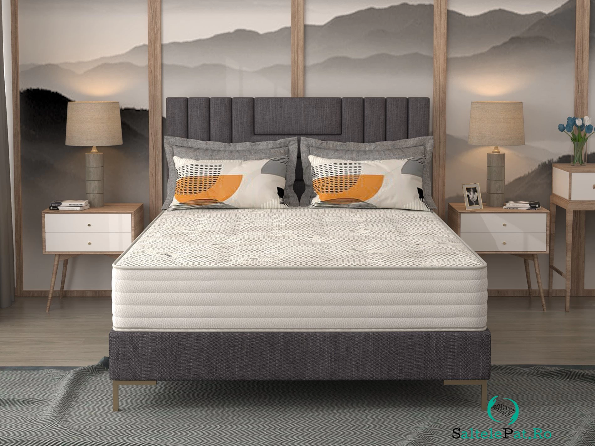 Saltea cu arcuri Silver Protect 4 HOTEL 180x200, inaltime 25 cm, ortopedica, duritate extra ferma la 1,399.09 lei ron