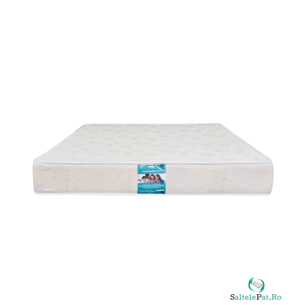 Saltea superortopedica Minet Letto, arcuri Bonell, material Jaquard, 200 x 140 x 22 cm
