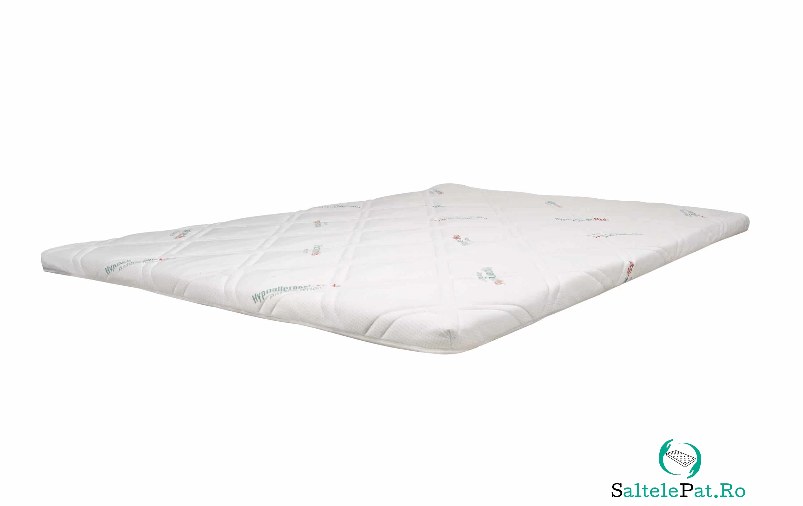Topper HypoallergenicMed Antibacteria, 90x200x5, husa detasabila, lavabila si certificata Ultra-Fresh Antibacterial™ la 231.61 lei ron